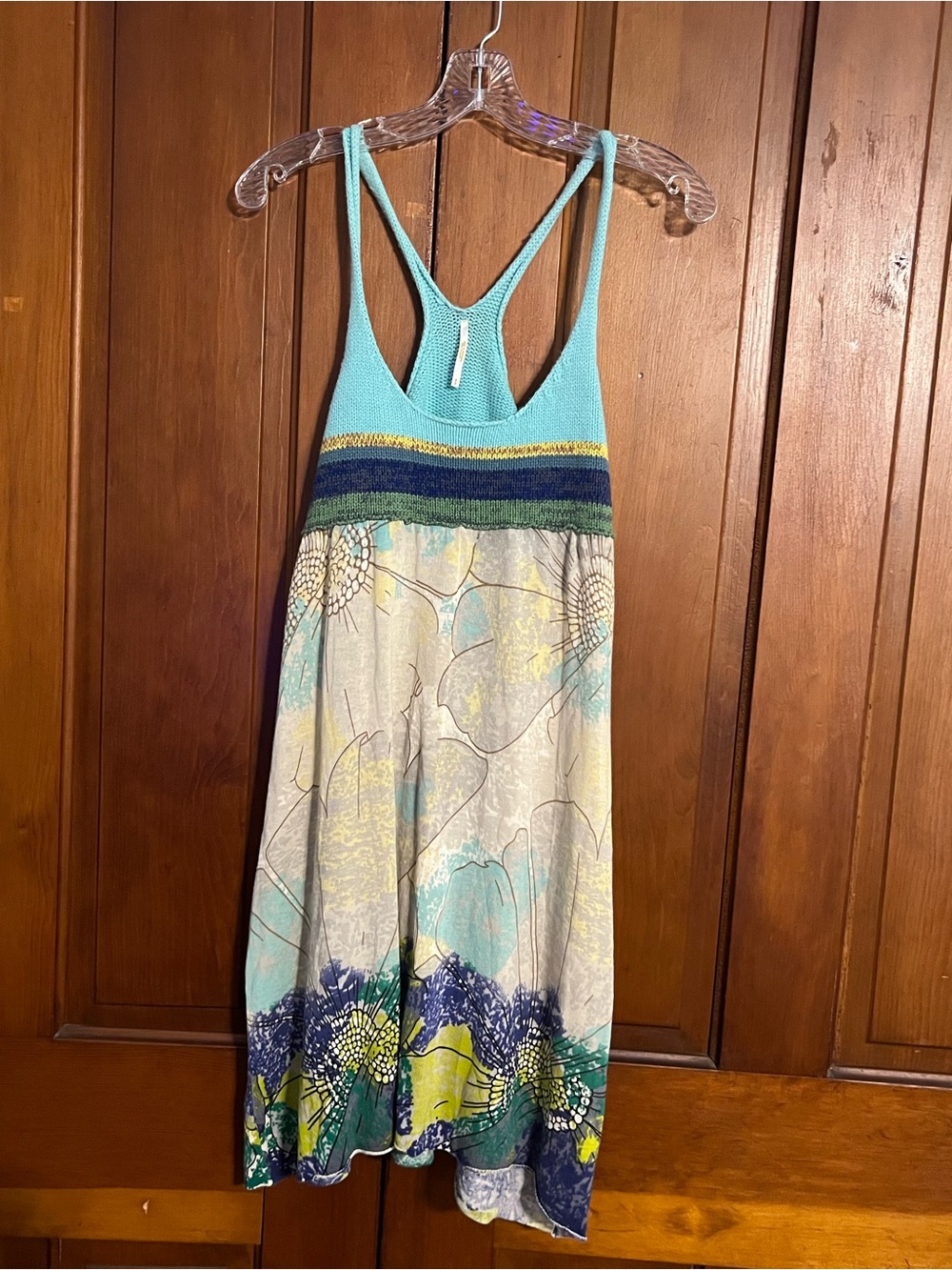 Free People Sun Streaked Florals Dress ASO Alex Russo Sz S - Picture 3 of 8